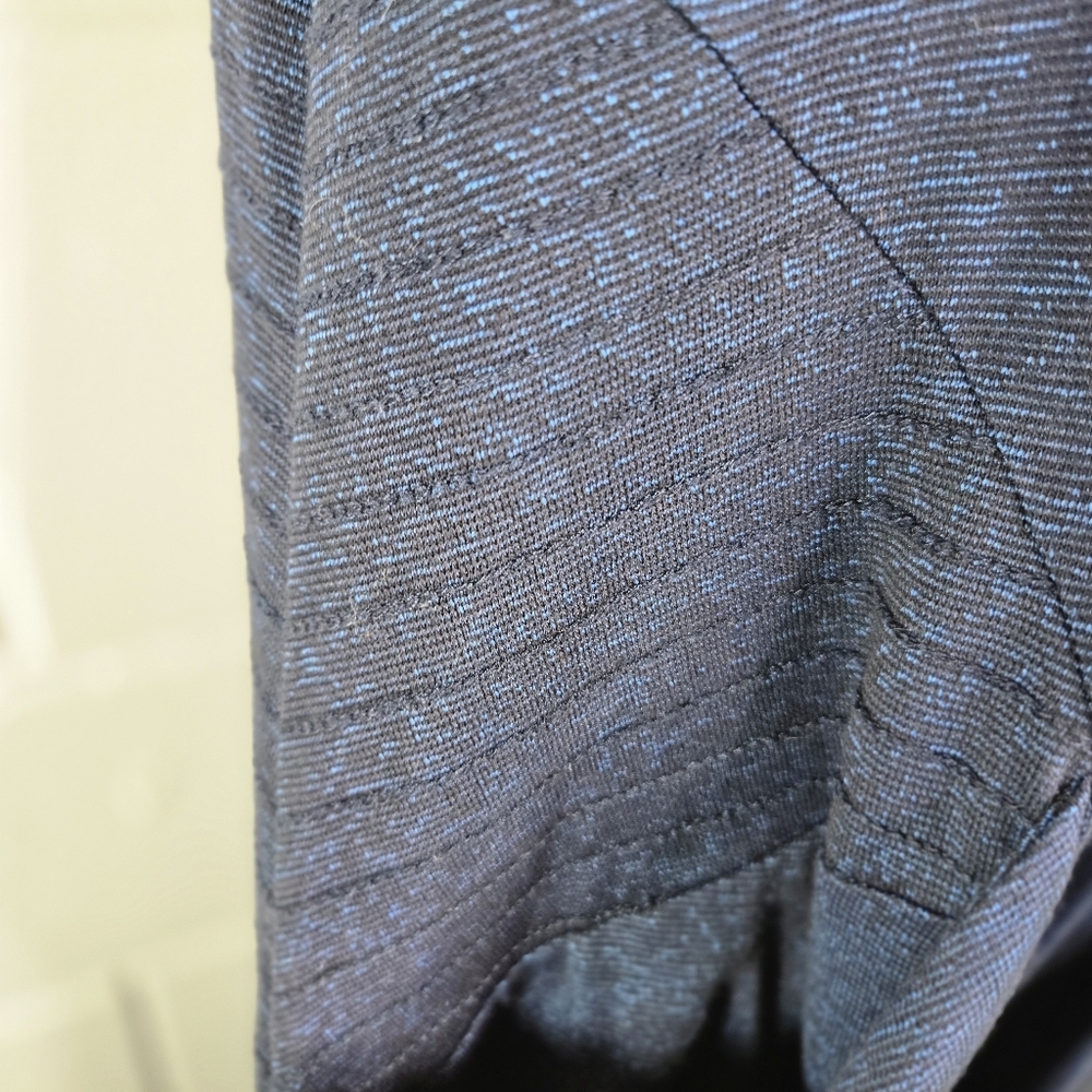 Soft Surroundings Blue Marled Sleeveless Maxi Dress - Picture 9 of 11